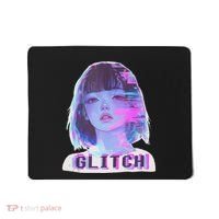Japanese Vaporwave Edgy Sad Glitch Anime Aesthetic Mousepad thumb 0