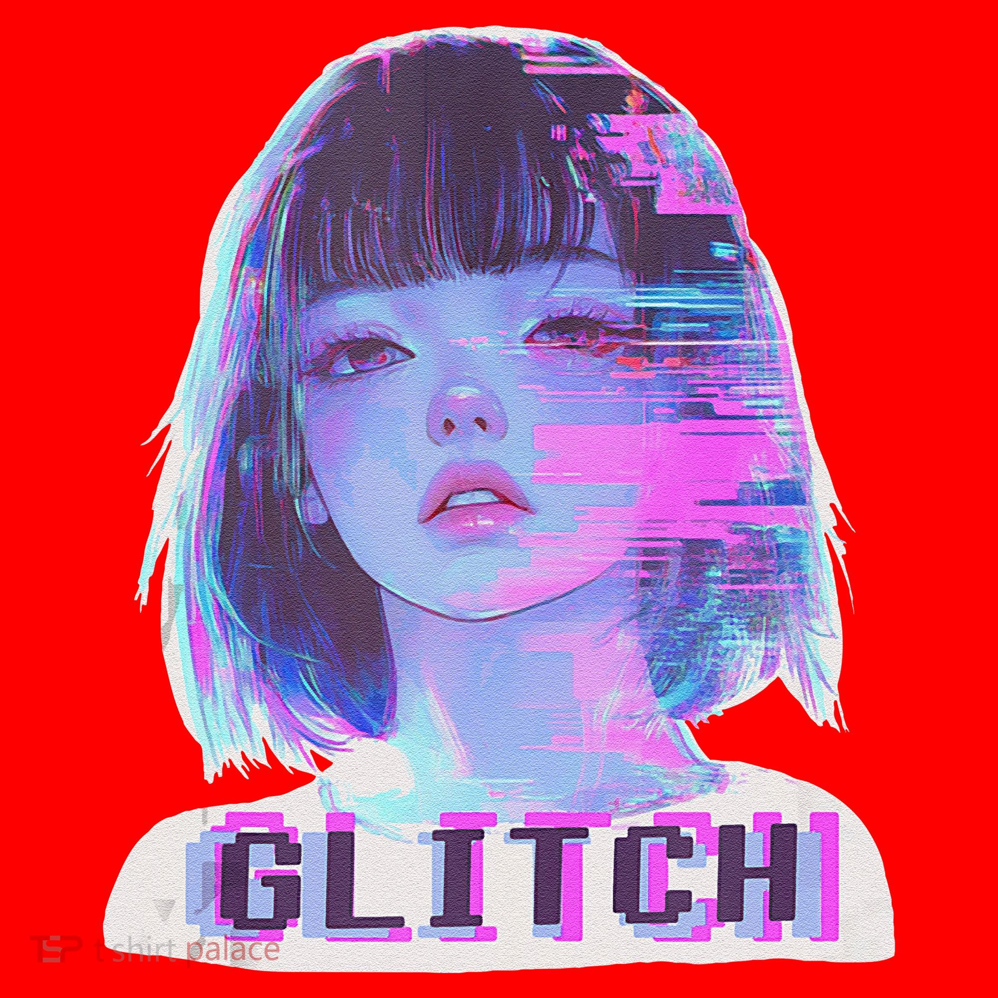 Japanese Vaporwave Edgy Sad Glitch Anime Aesthetic Santa Hat