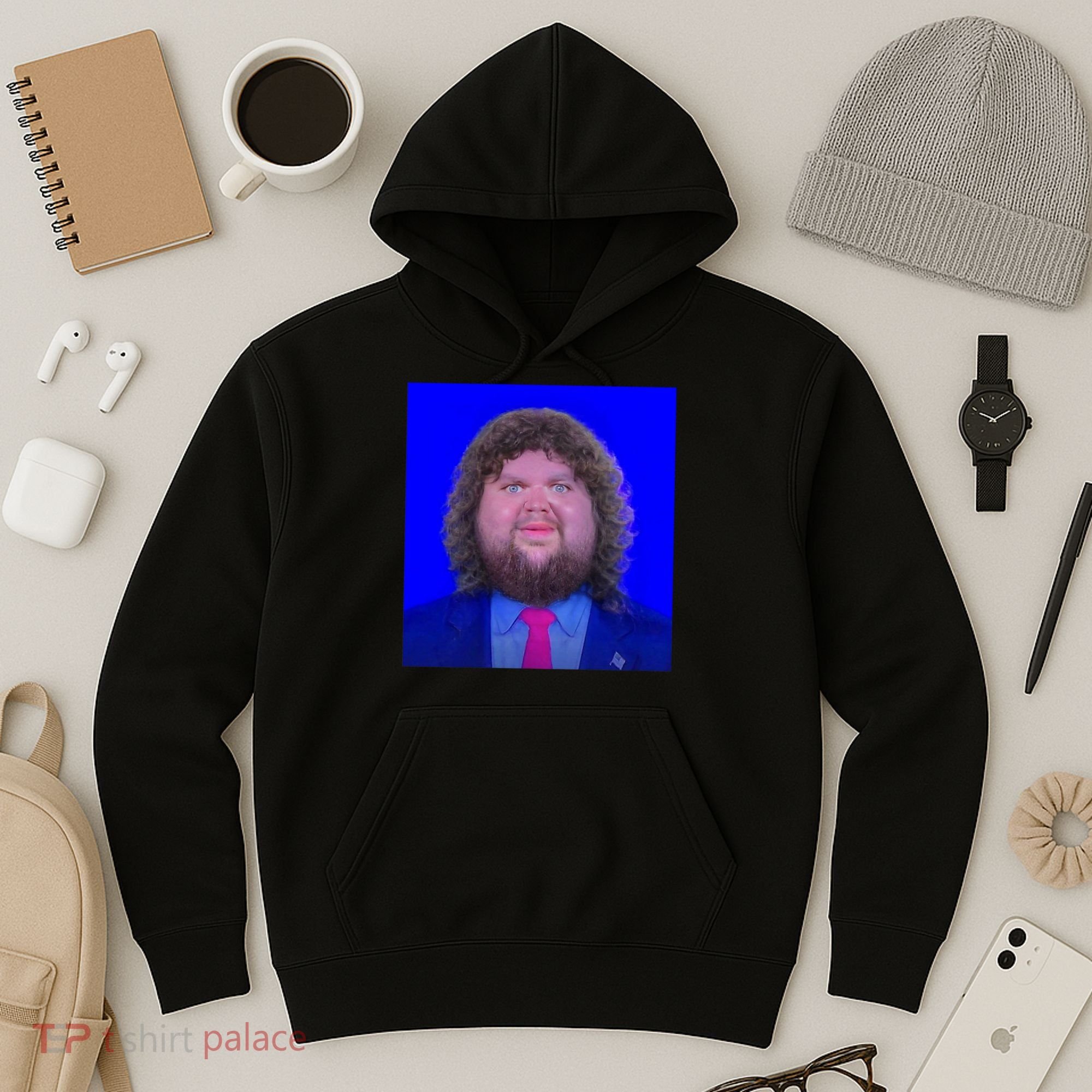 JD Vance Face Meme Hoodie