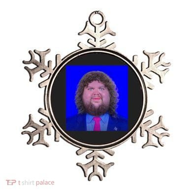 JD Vance Face Meme Ornament