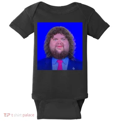JD Vance Face Meme Baby Bodysuit