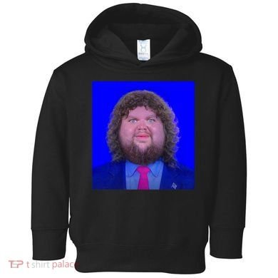 JD Vance Face Meme Toddler Hoodie