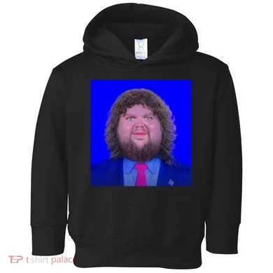 JD Vance Face Meme Toddler Hoodie