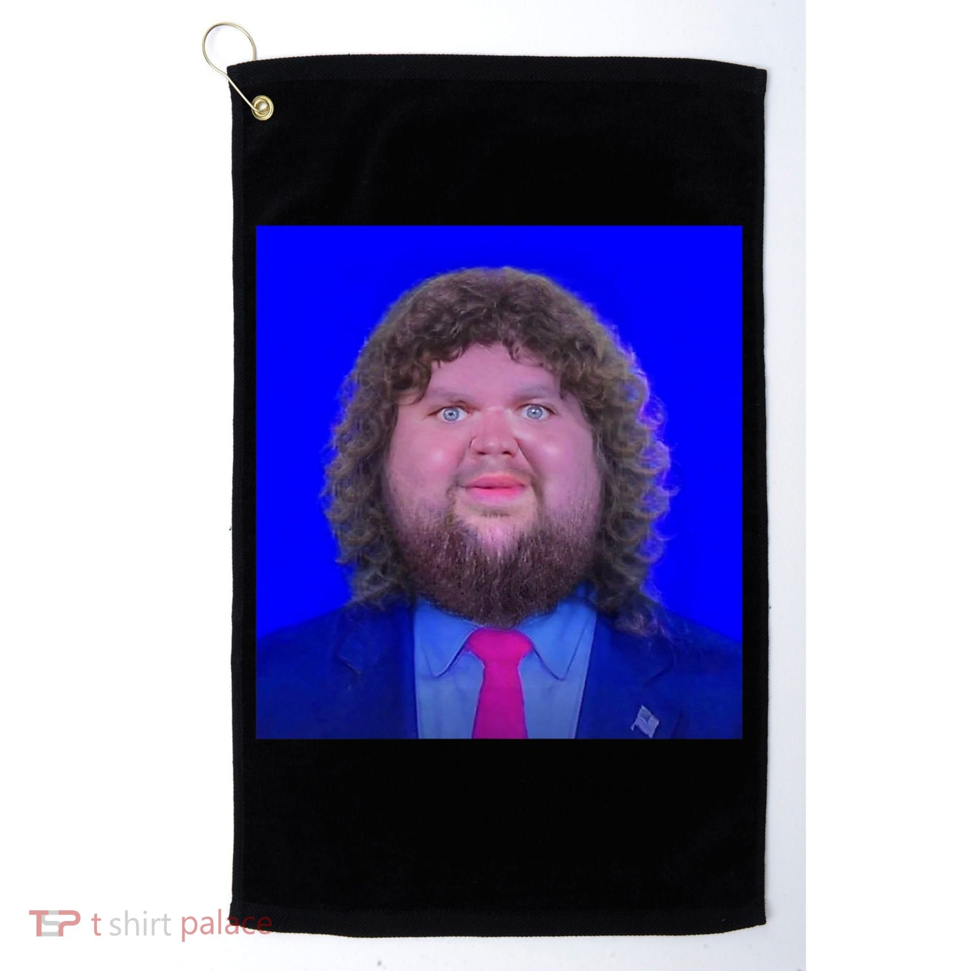 JD Vance Face Meme Golf Towel