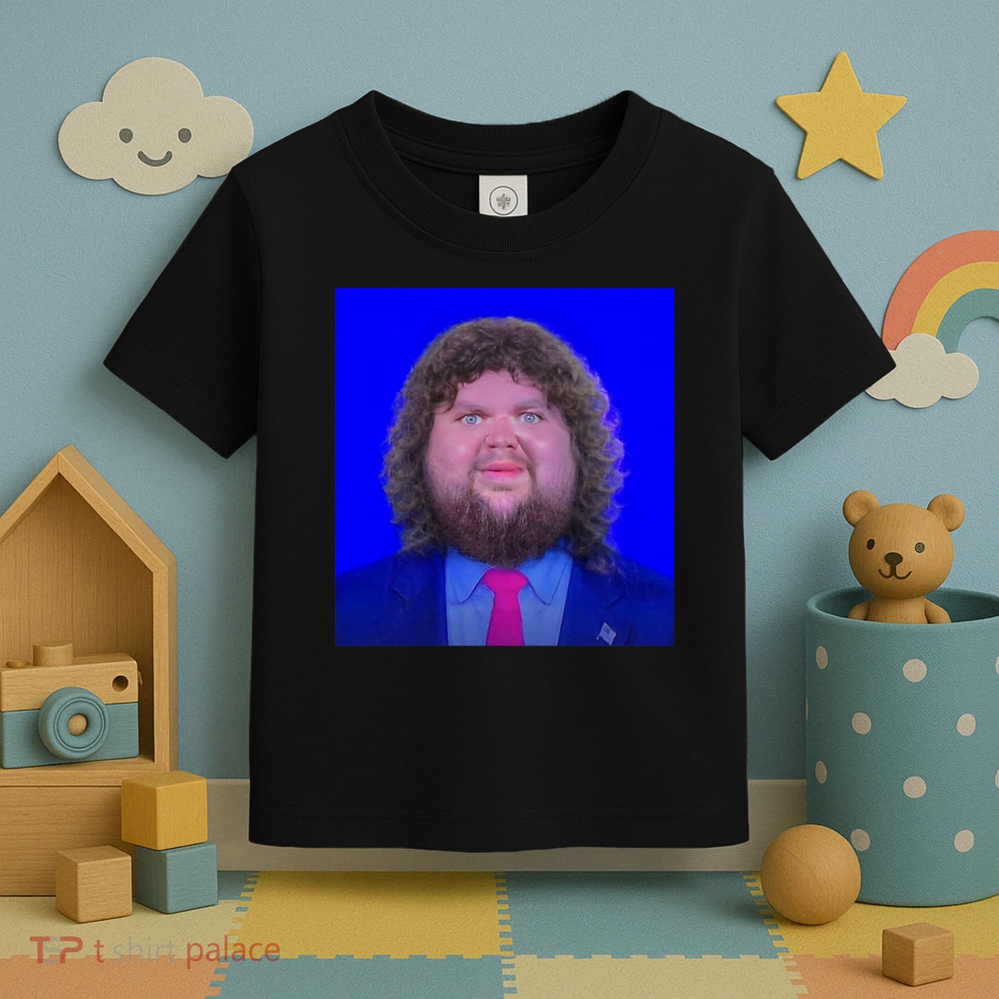 JD Vance Face Meme Toddler T-Shirt