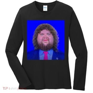 JD Vance Face Meme Women's Long Sleeve Shirt