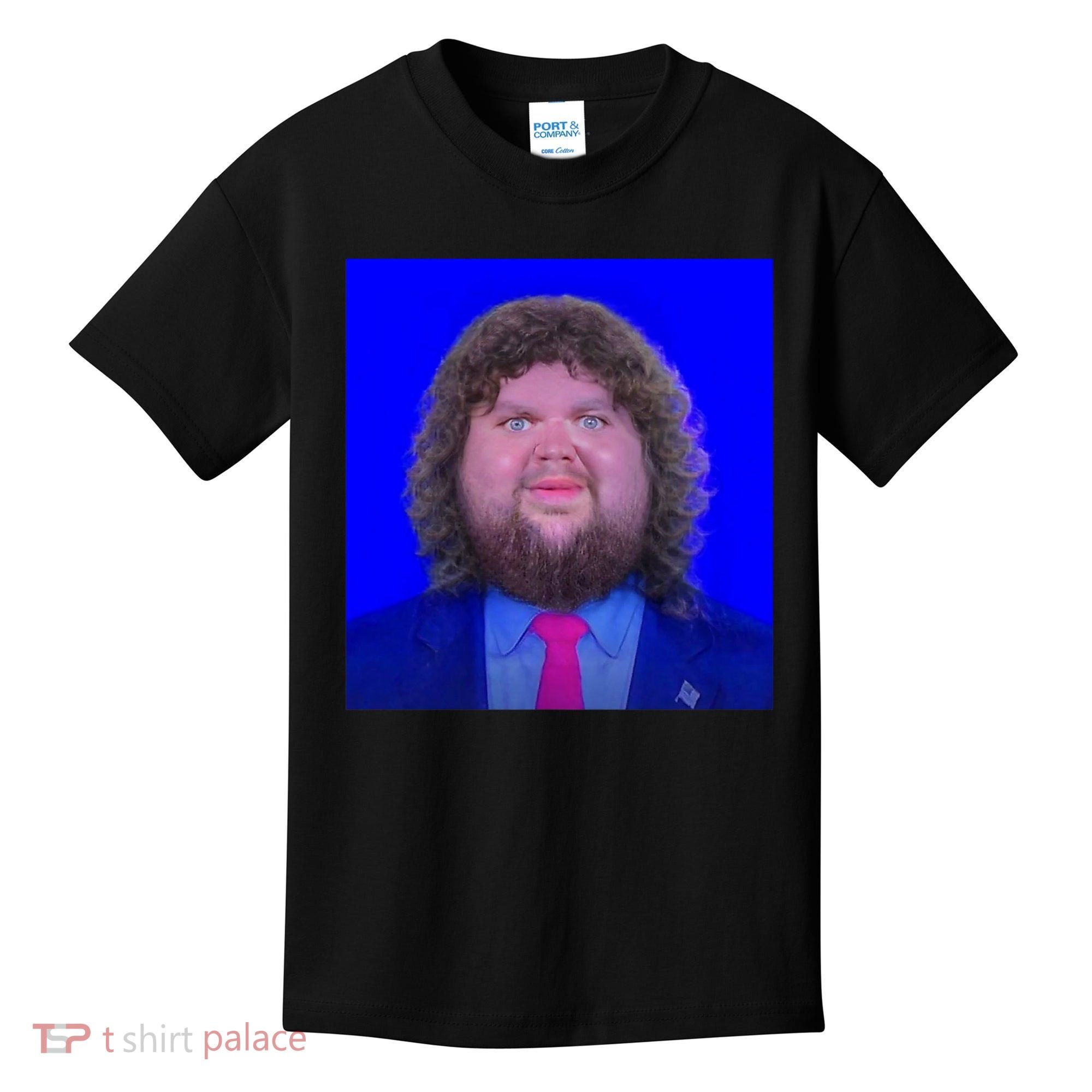JD Vance Face Meme Kids T-Shirt