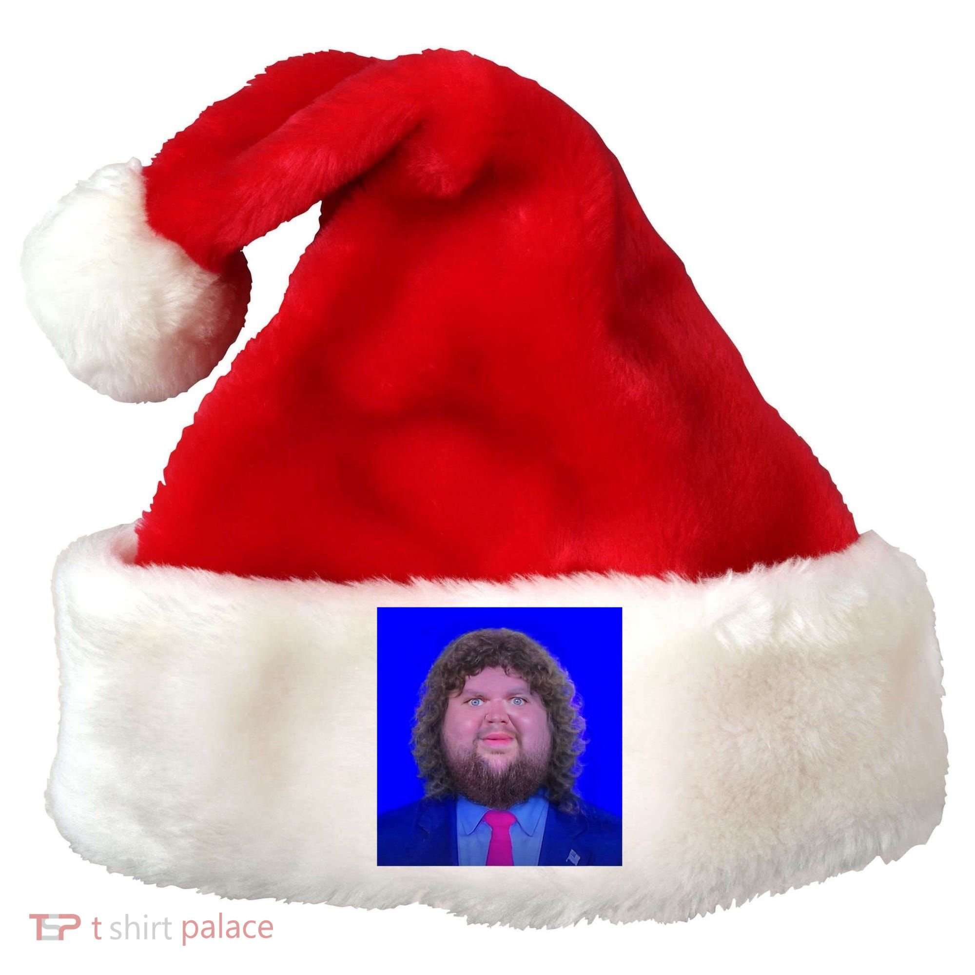 JD Vance Face Meme Santa Hat