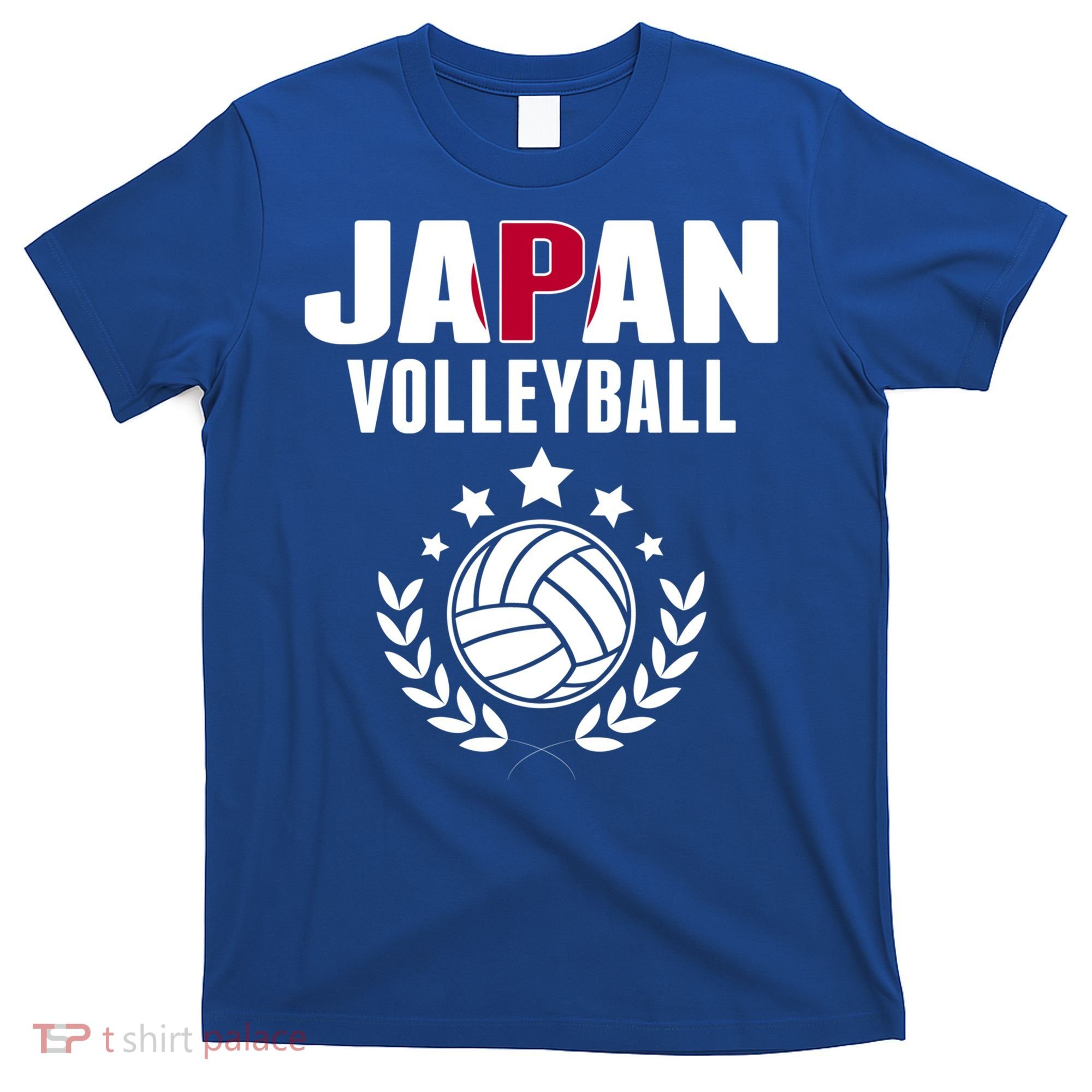 Japan Volleyball Fans Jersey Cute Gift Japanese Flag Sport Lovers Gift T-Shirt