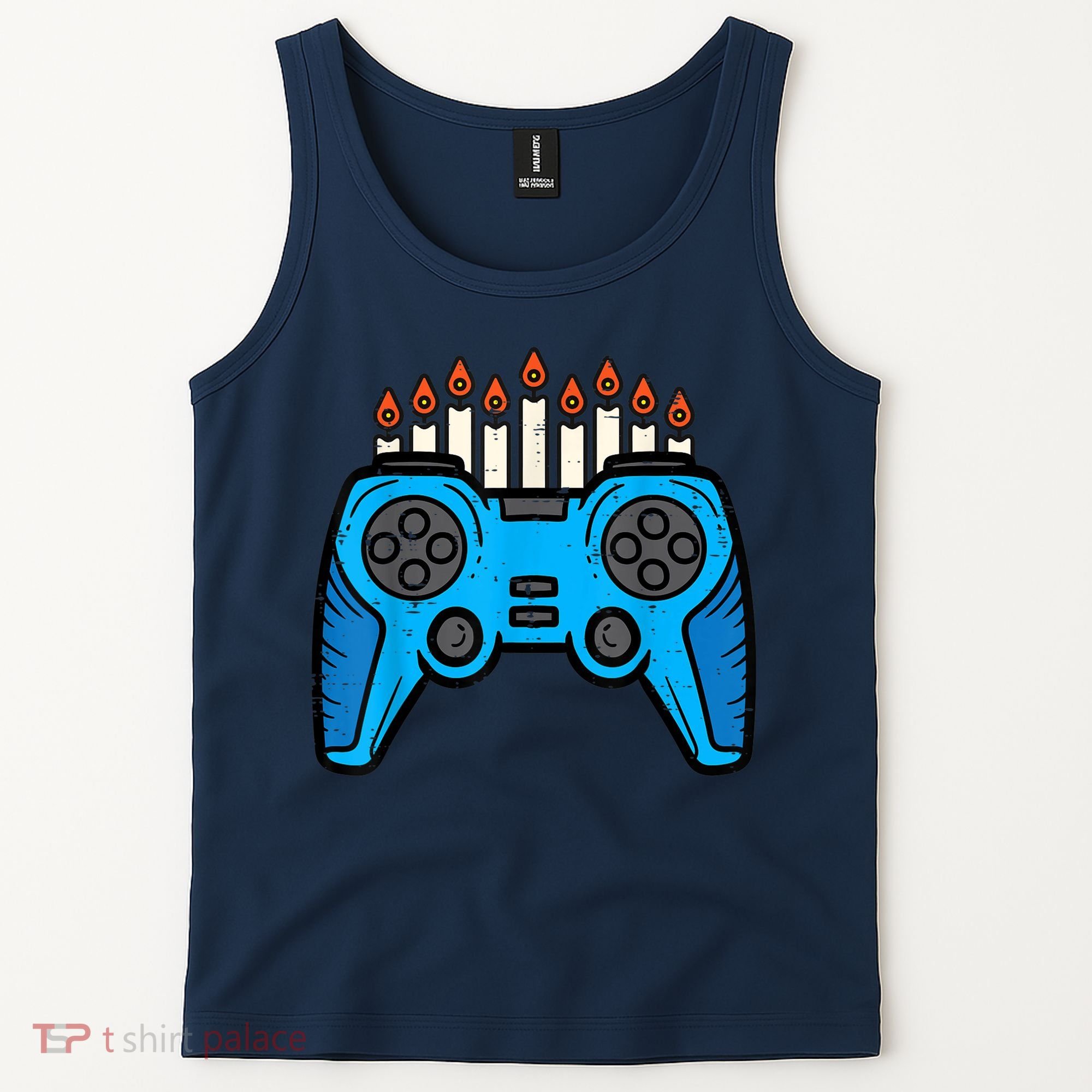Jewish Video Game Gamer Hanukkah Chanukah     Tank Top