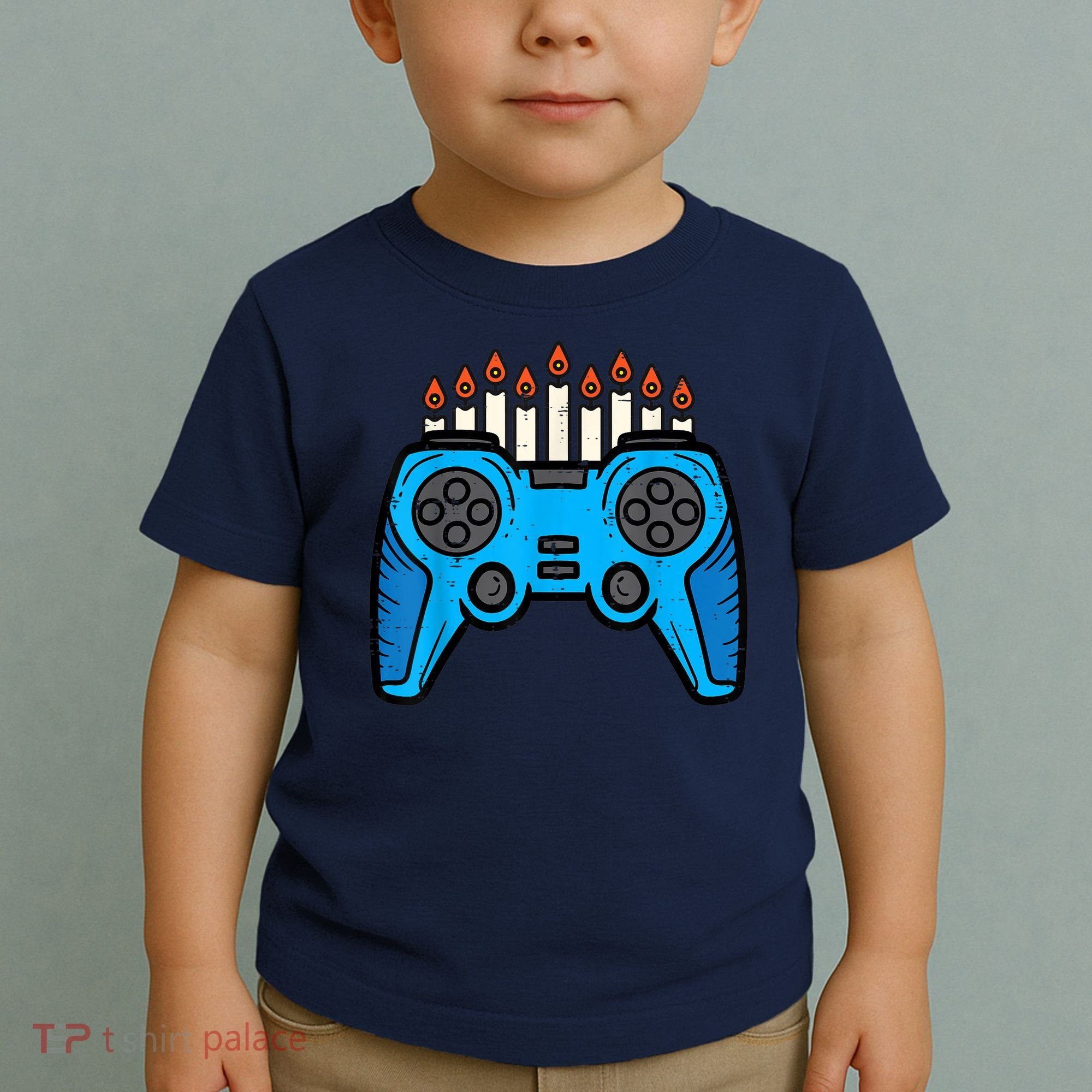 Jewish Video Game Gamer Hanukkah Chanukah     Toddler T-Shirt