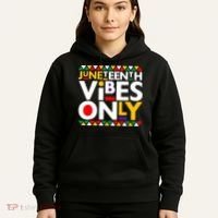 Juneteenth Vibes Only 1865 African American Hoodie thumb 5
