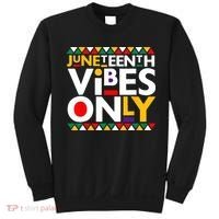 Juneteenth Vibes Only 1865 African American Sweatshirt thumb 0