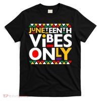 Juneteenth Vibes Only 1865 African American T-Shirt thumb 0