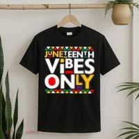 Juneteenth Vibes Only 1865 African American T-Shirt thumb 2