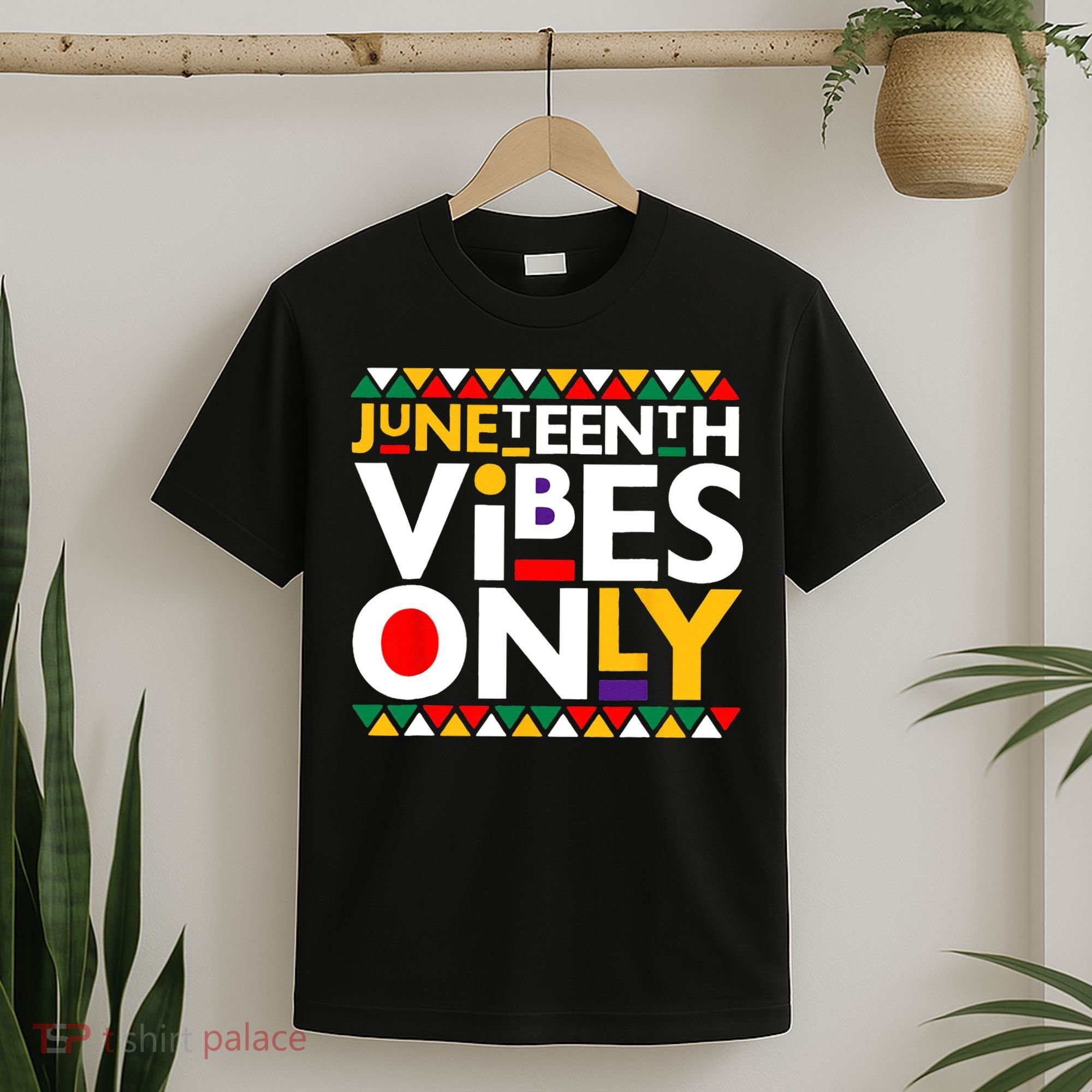 Juneteenth Vibes Only 1865 African American T-Shirt