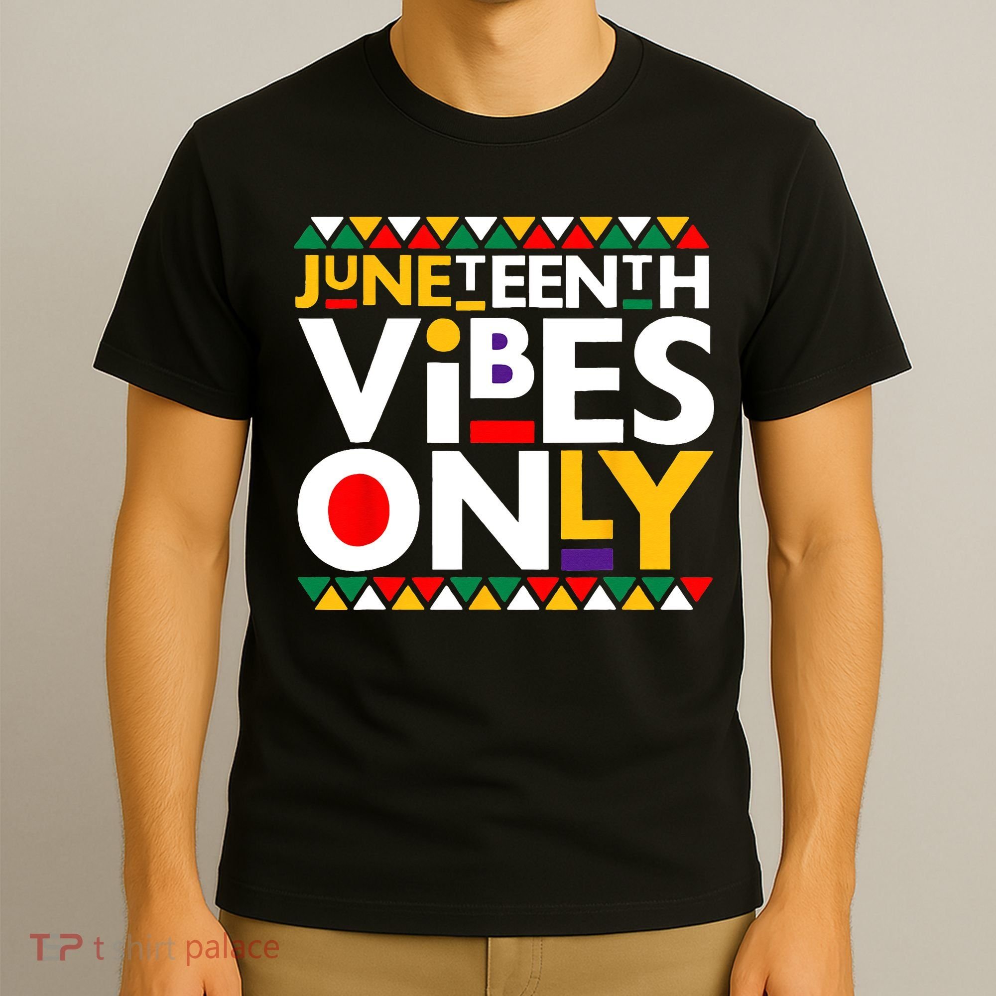 Juneteenth Vibes Only 1865 African American T-Shirt