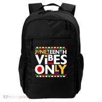Juneteenth Vibes Only 1865 African American Backpack thumb 0