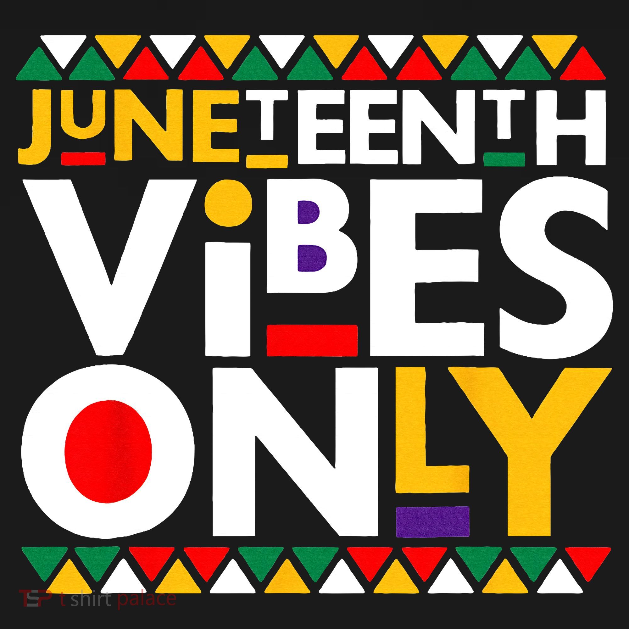 Juneteenth Vibes Only 1865 African American Women's Hoodie