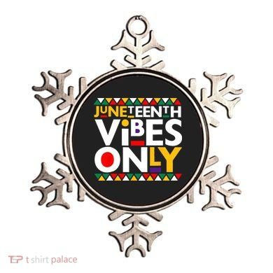 Juneteenth Vibes Only 1865 African American Ornament