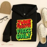 Juneteenth Vibes Only 1865 Black Freedom African American Family Hoodie thumb 4