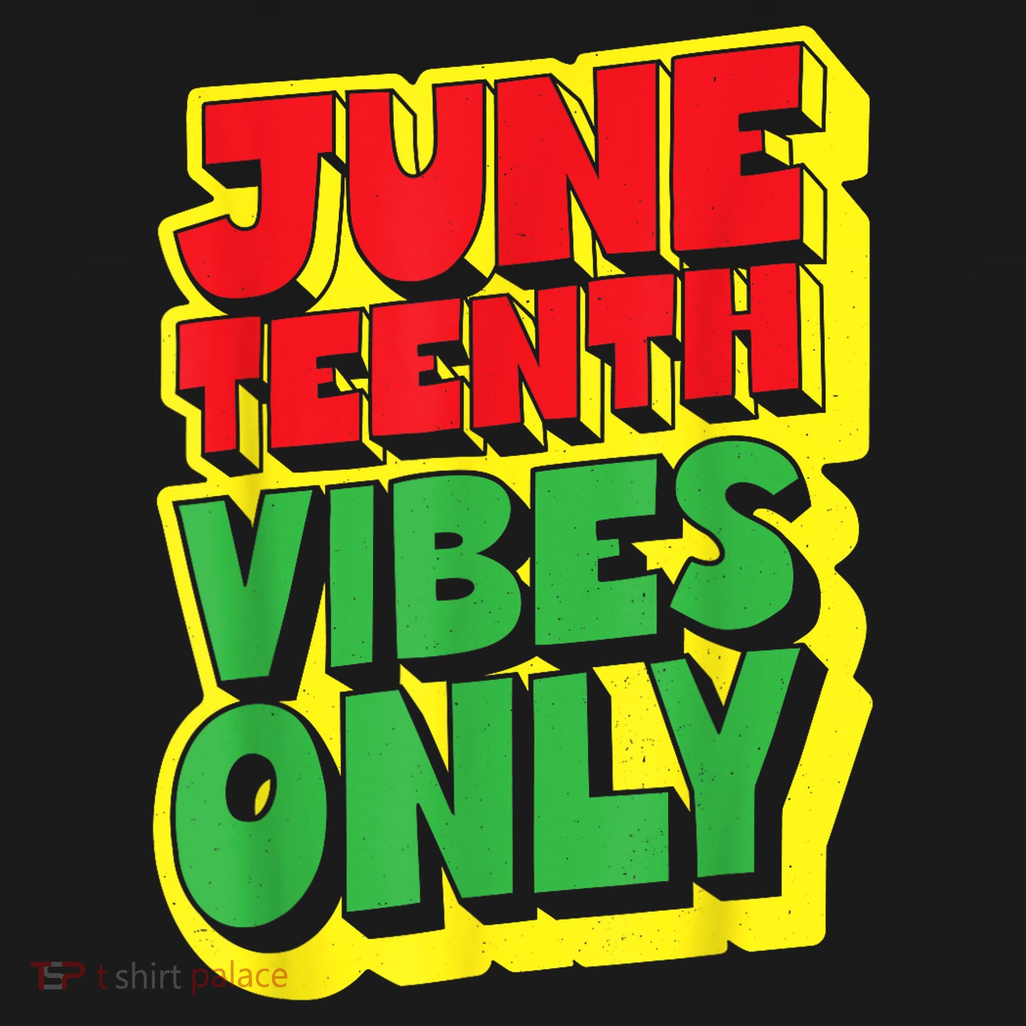 Juneteenth Vibes Only 1865 Black Freedom African American Family Hoodie