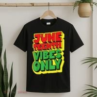 Juneteenth Vibes Only 1865 Black Freedom African American Family T-Shirt thumb 2