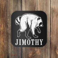 Jimothy Viral Raccoon Meme Coaster thumb 0