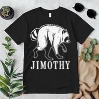 Jimothy Viral Raccoon Meme Premium T-Shirt thumb 2