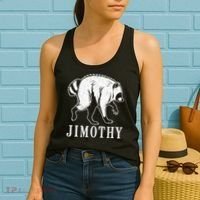 Jimothy Viral Raccoon Meme Women's Tank Top thumb 2