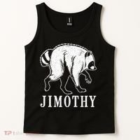 Jimothy Viral Raccoon Meme Tank Top thumb 2