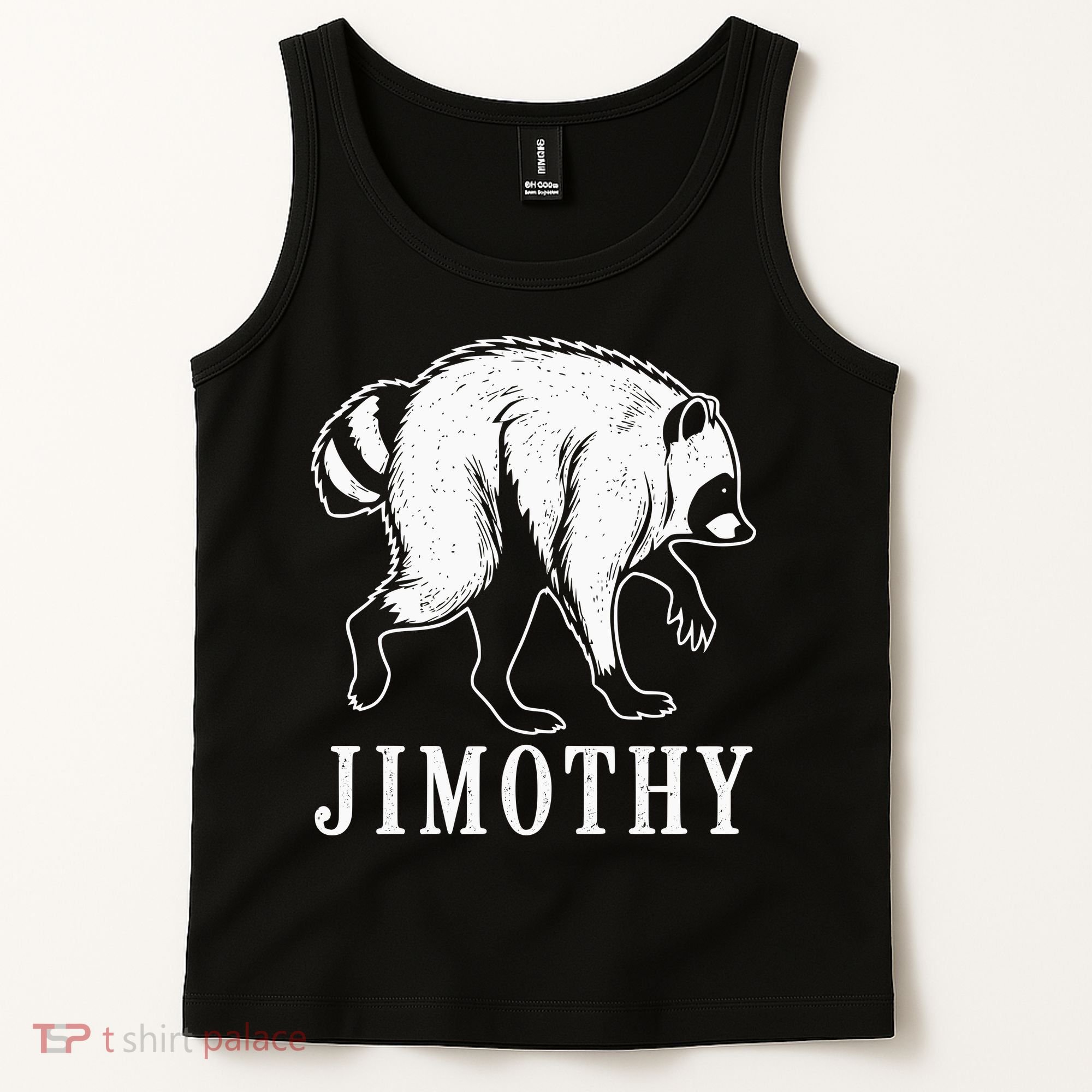 Jimothy Viral Raccoon Meme Tank Top