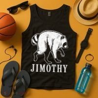 Jimothy Viral Raccoon Meme Tank Top thumb 4