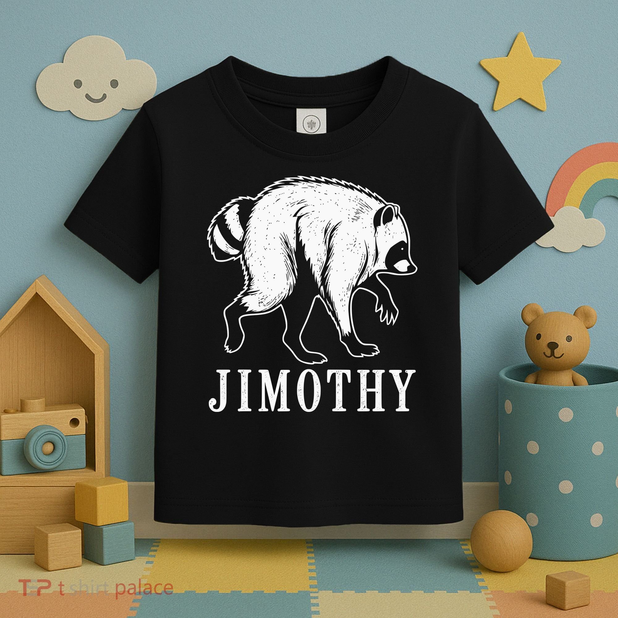 Jimothy Viral Raccoon Meme Toddler T-Shirt