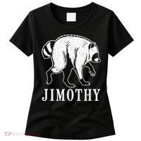 Jimothy Viral Raccoon Meme Women's T-Shirt thumb 0