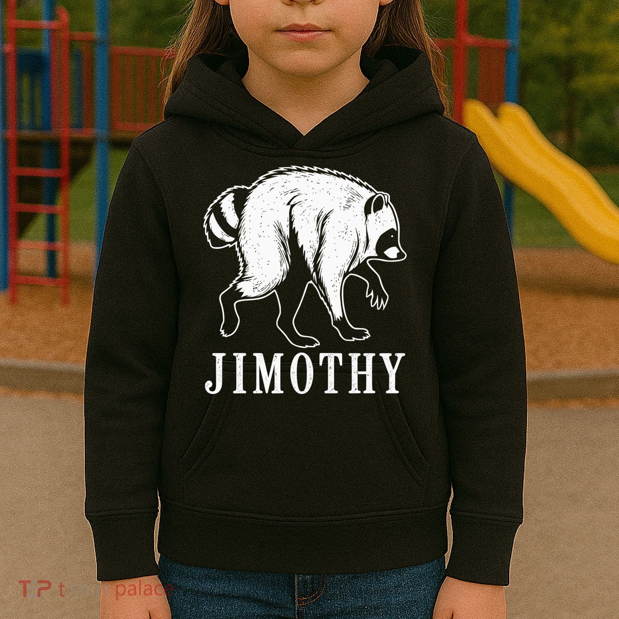 Jimothy Viral Raccoon Meme Kids Hoodie
