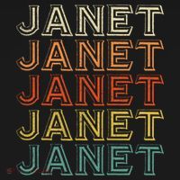 Janet Vintage Retro For Women Men T-Shirt thumb 7