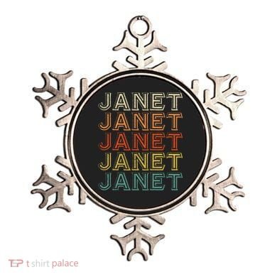 Janet Vintage Retro For Women Men Ornament