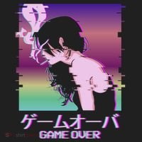 Japanese Vaporwave Sad Anime Game Over Indie Aesthetic Gift Hat thumb 2