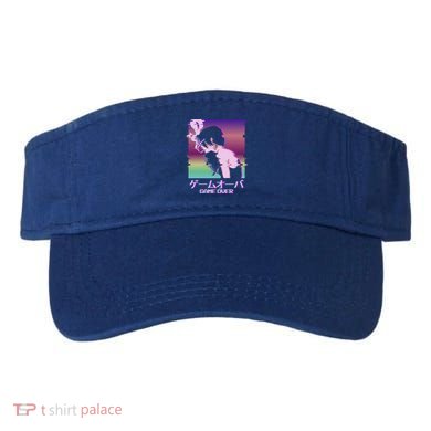 Japanese Vaporwave Sad Anime Game Over Indie Aesthetic Gift Visor
