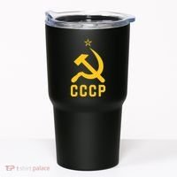 Jd Vance Wearing Cccp Social Communist Soviet Tumbler thumb 0