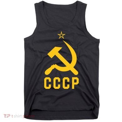 Jd Vance Wearing Cccp Social Communist Soviet Tank Top