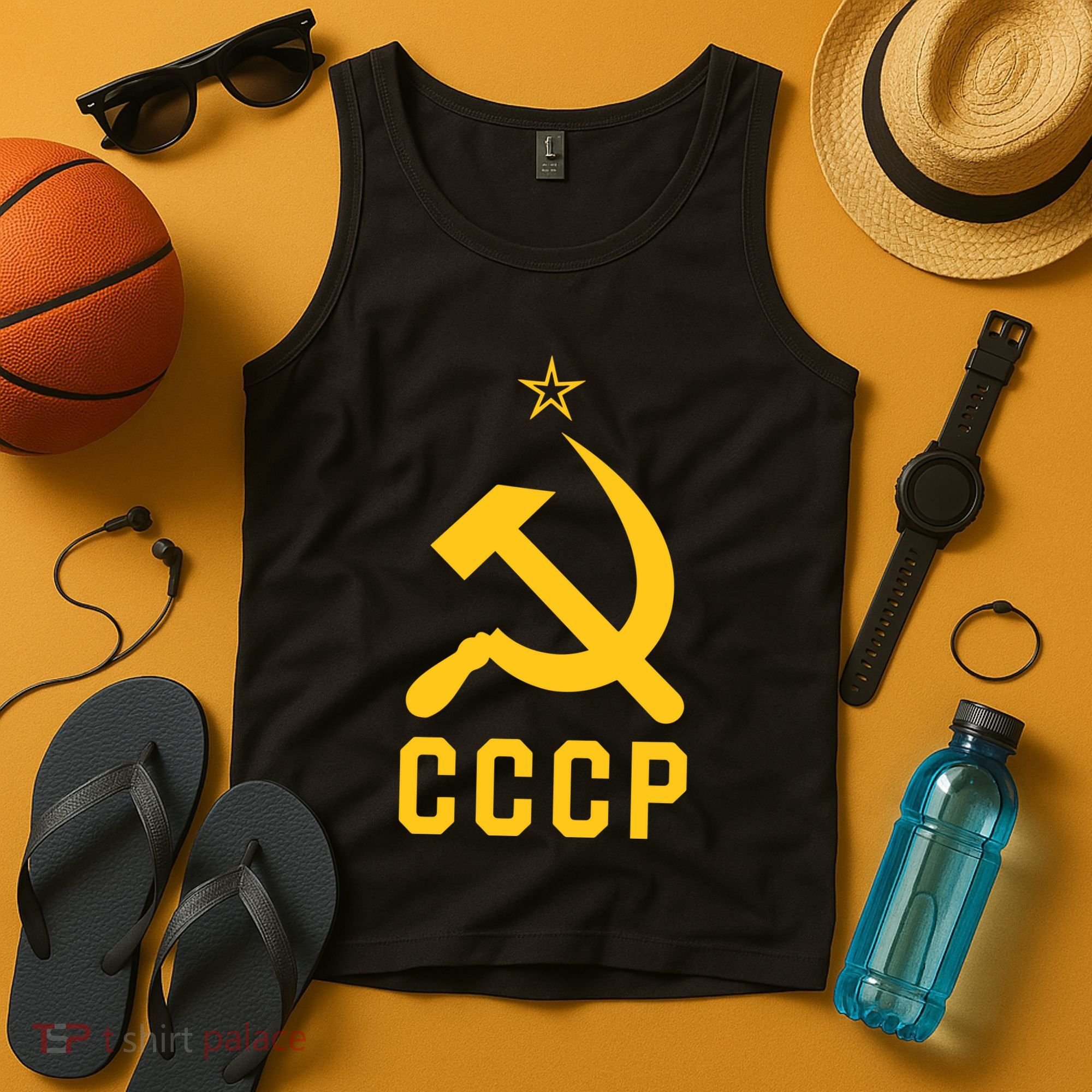 Jd Vance Wearing Cccp Social Communist Soviet Tank Top