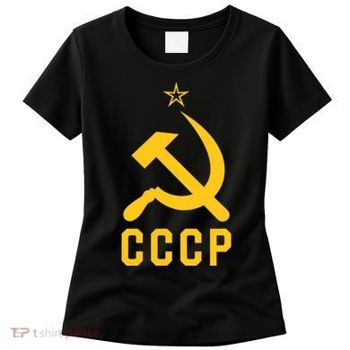 Jd Vance Wearing Cccp Social Communist Soviet Women's T-Shirt