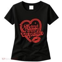Jesus Was A Carpenter Groovy Christian Bible Women's T-Shirt thumb 0