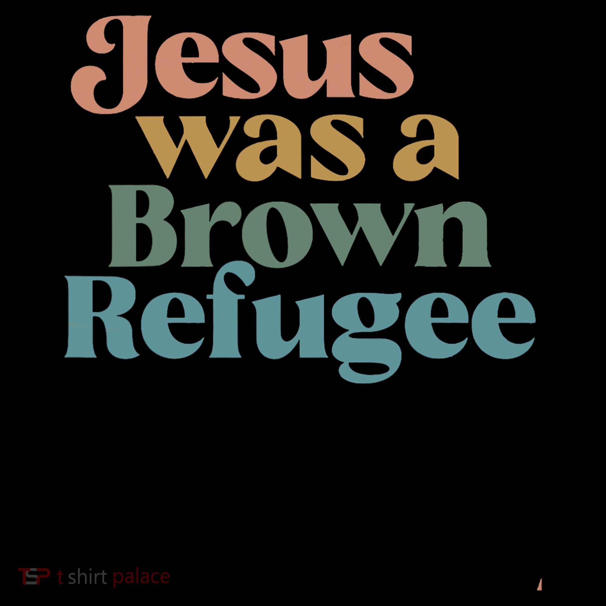 Jesus Was A Brown Refugee Women's Hoodie