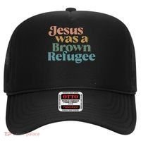 Jesus Was A Brown Refugee Hat thumb 0