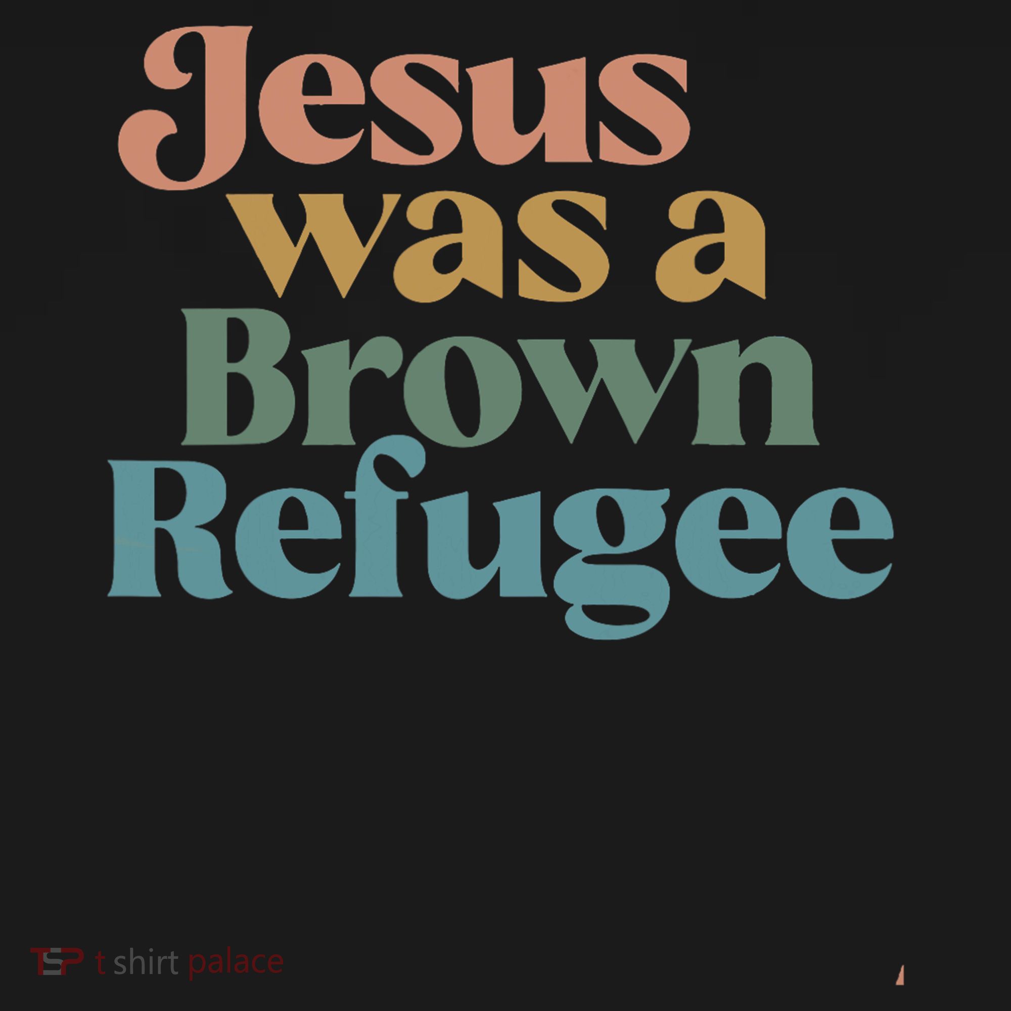Jesus Was A Brown Refugee Toddler Hoodie