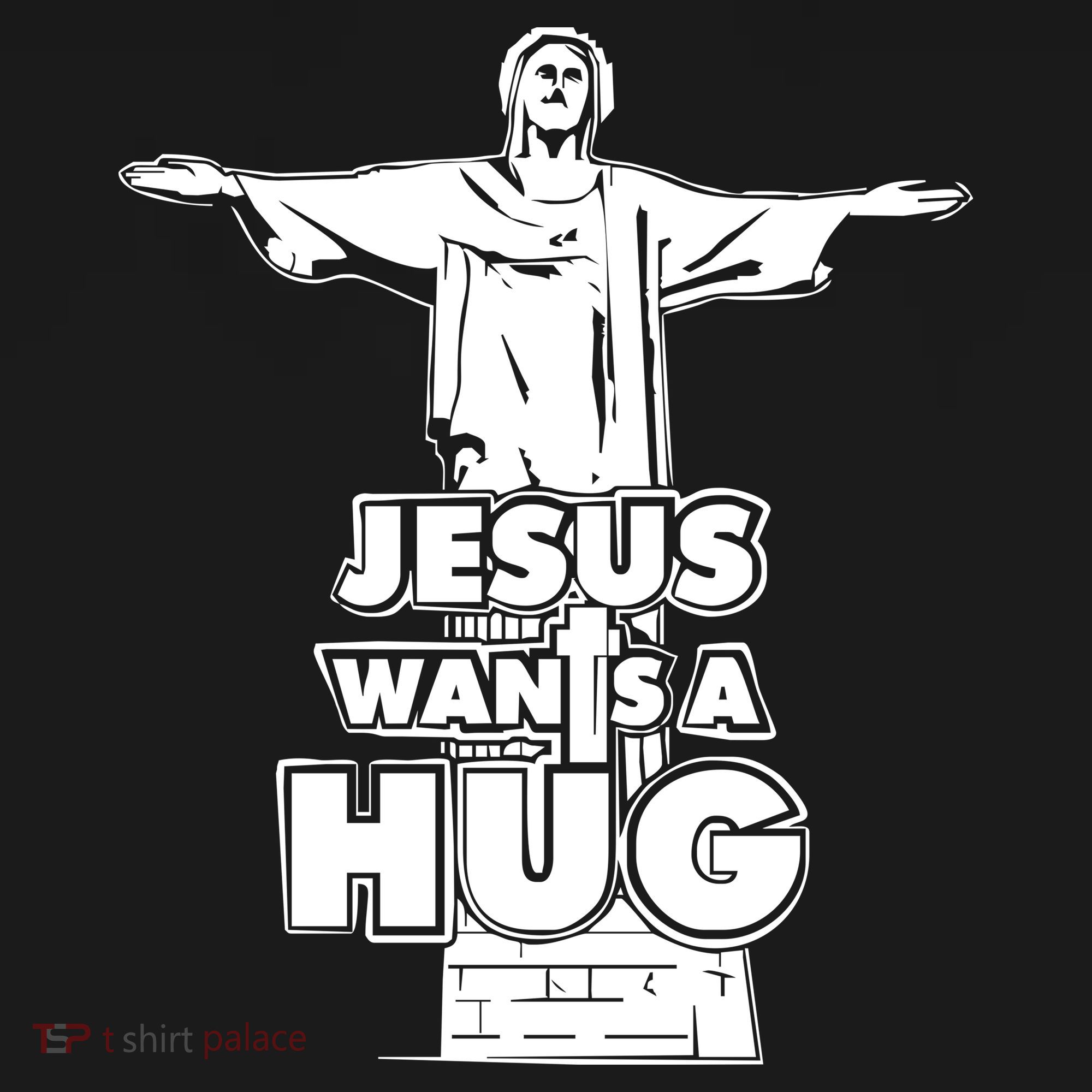 Jesus Wants A Hug Backpack