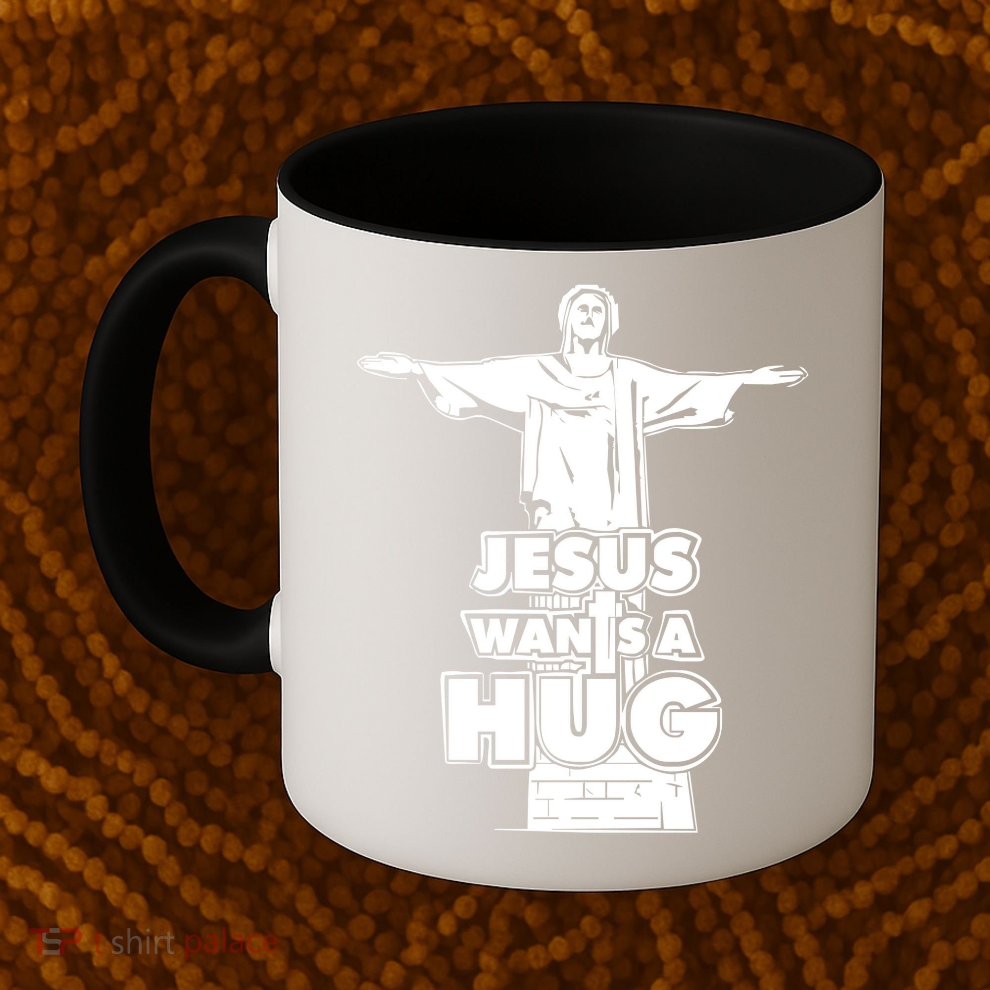 Jesus Wants A Hug Coffee Mug